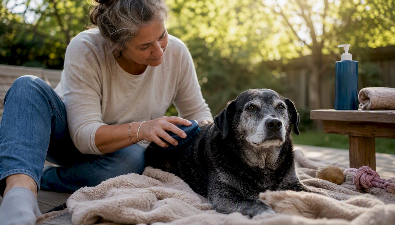 Senior Dog Grooming: A Safe, Gentle Care Guide