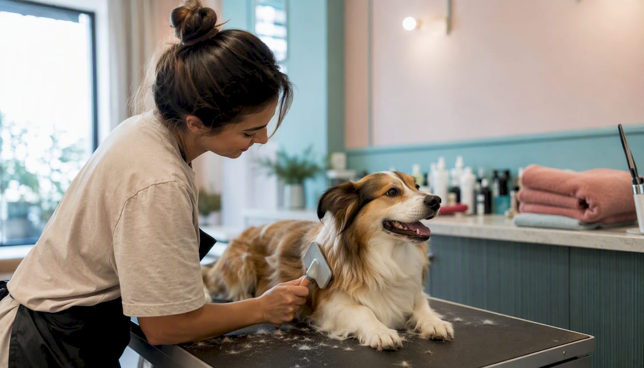 Tip 15–25% for Gulf Coast Cage Free Grooms, Pampered Pup Tips